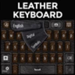 Logo of GO Keyboard Leather Theme android Application 