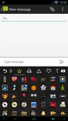 GO Keyboard Leather Theme android App screenshot 3